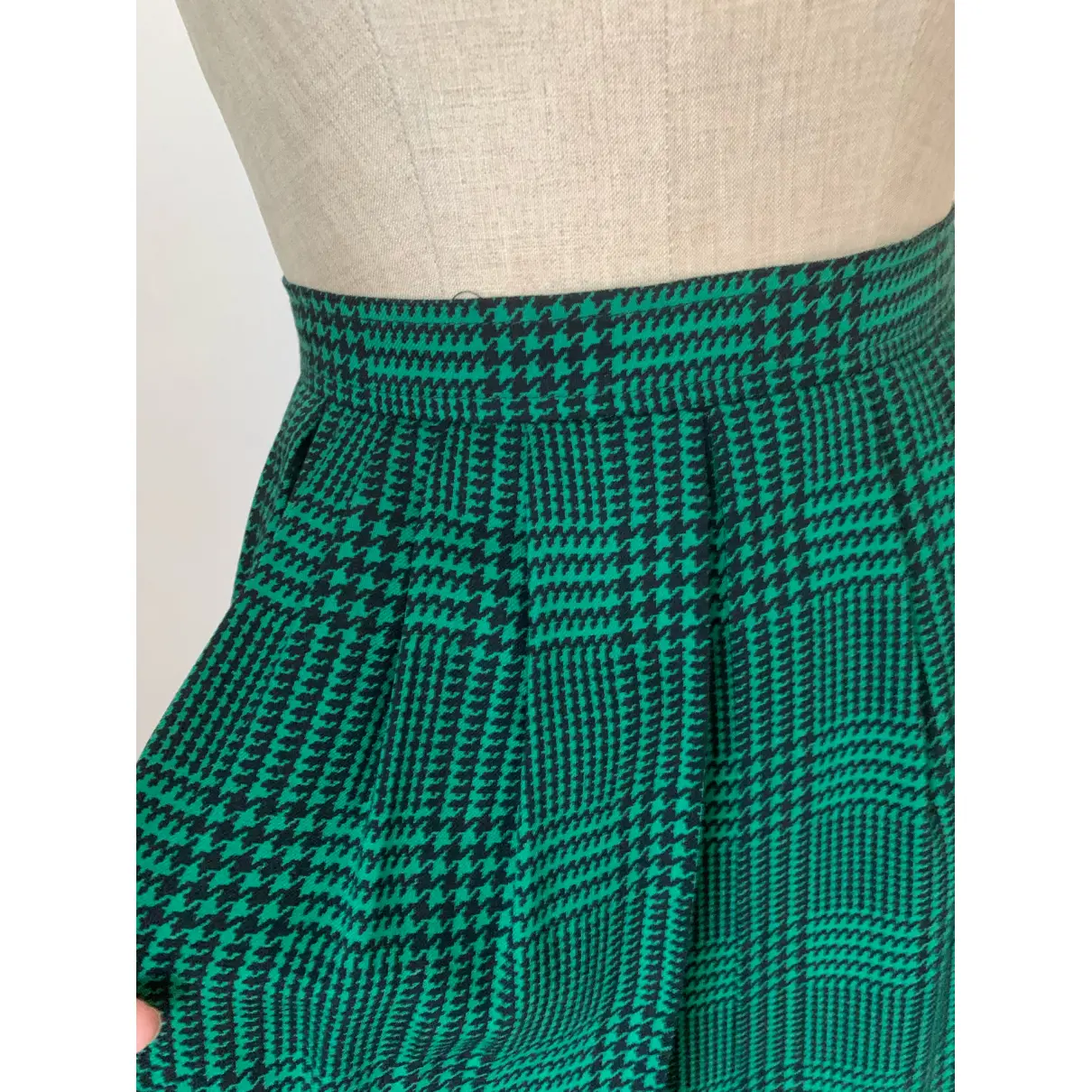 Wool maxi skirt Yves Saint Laurent - Vintage