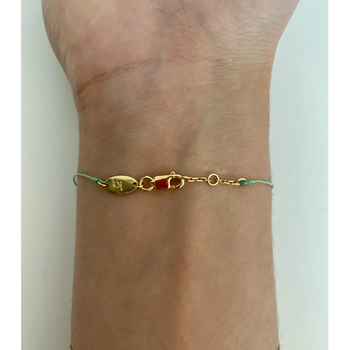 Buy Red Line Yellow gold bracelet online