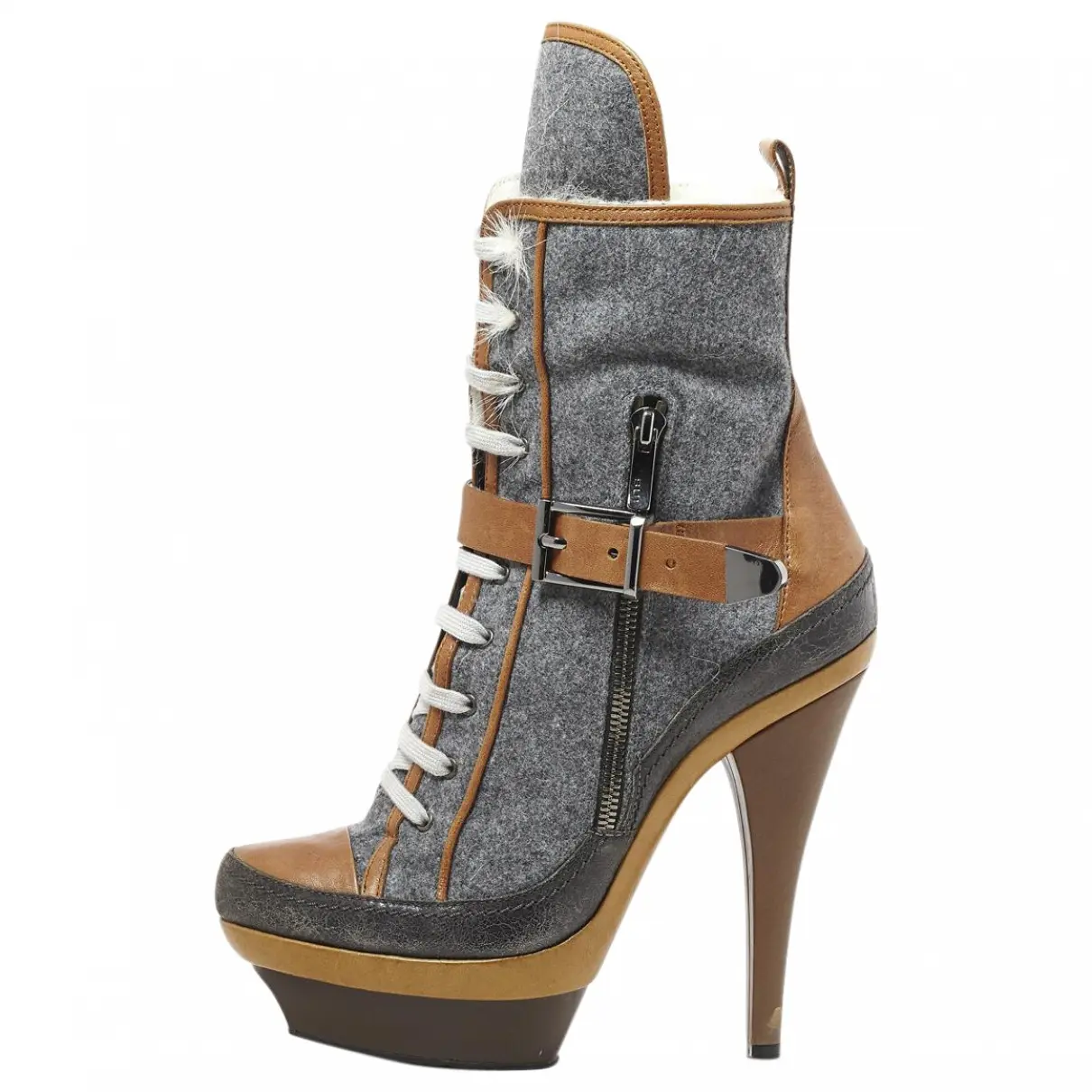 Grey Ankle boots Barbara Bui