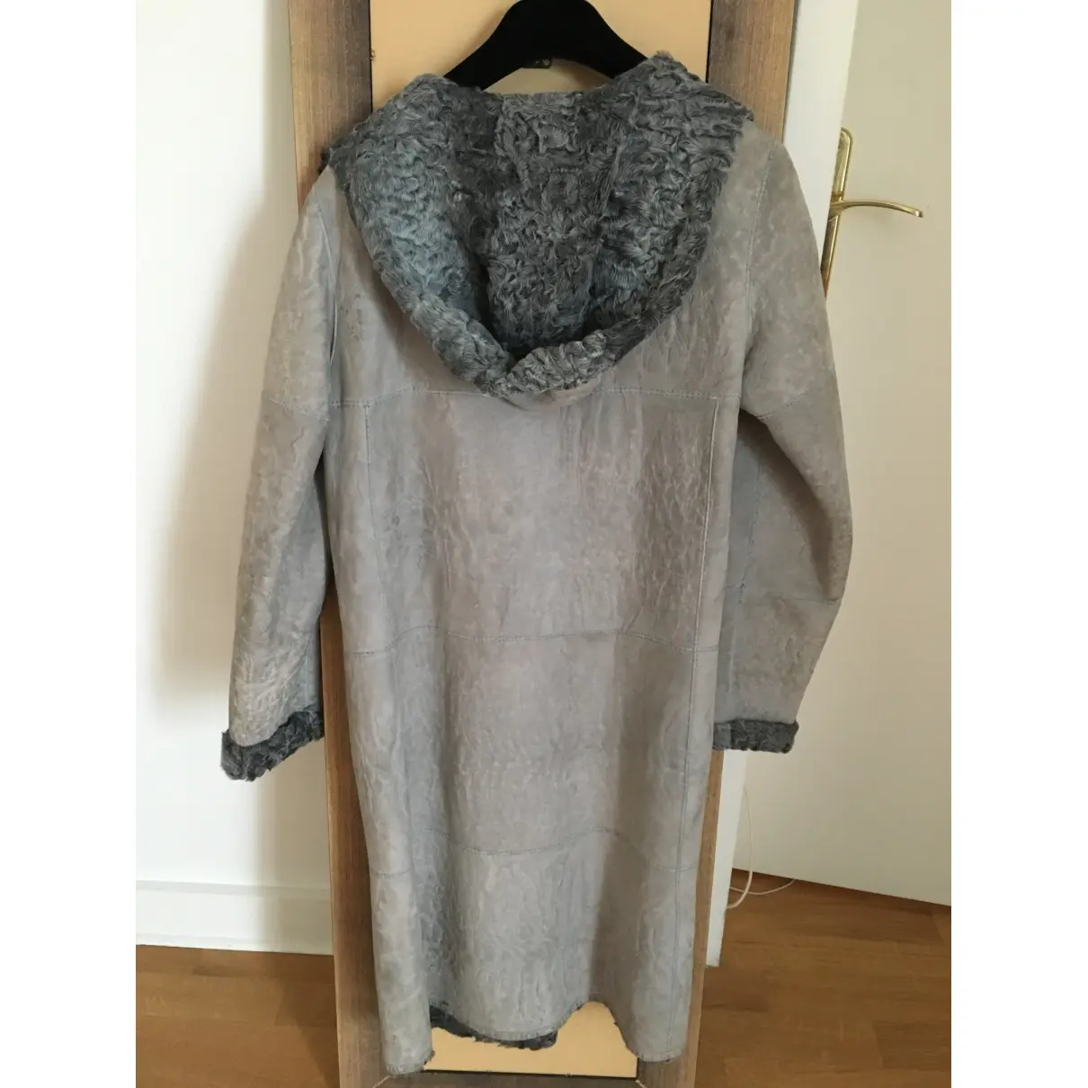 Buy Yves Salomon Astrakhan coat online