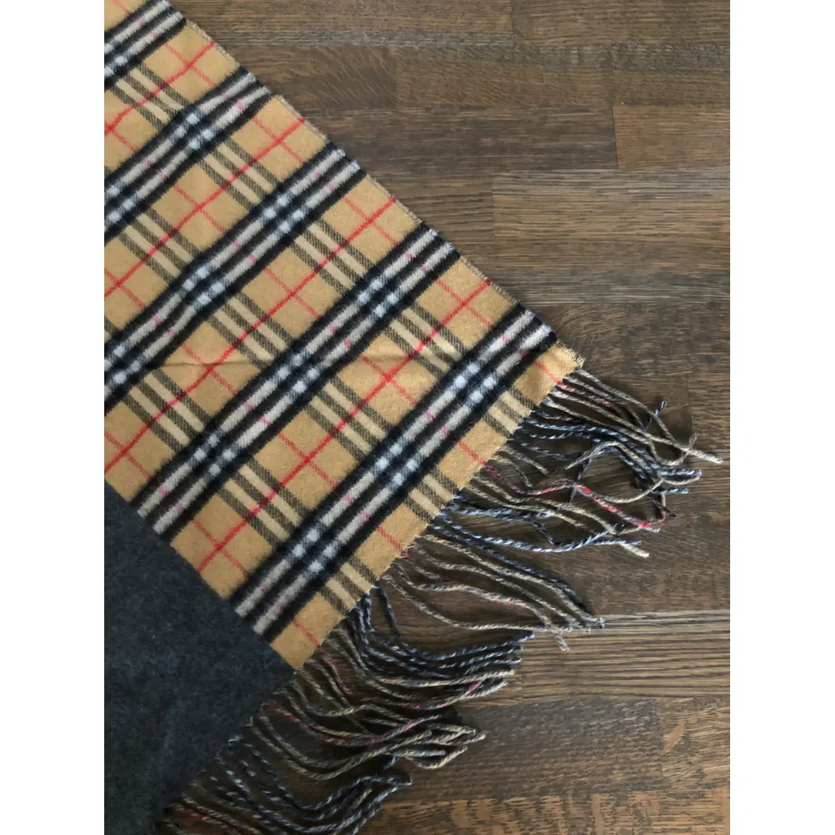 Cashmere scarf Burberry - Vintage