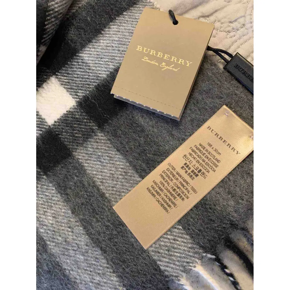 Buy Burberry Cashmere scarf & pocket square online