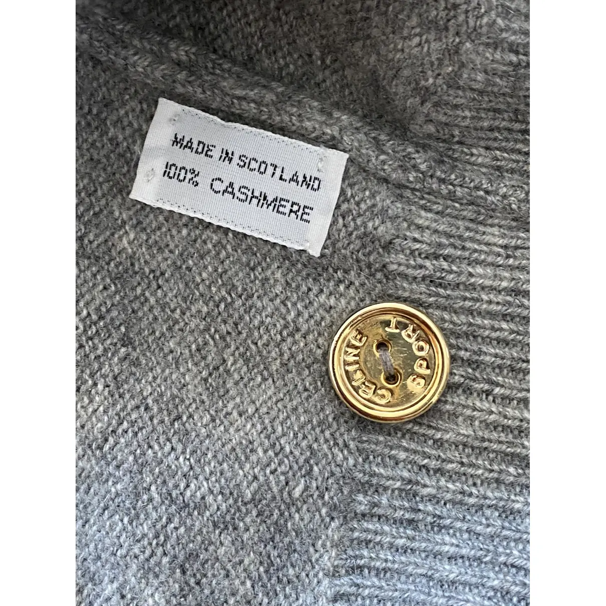 Cashmere cardigan Celine - Vintage