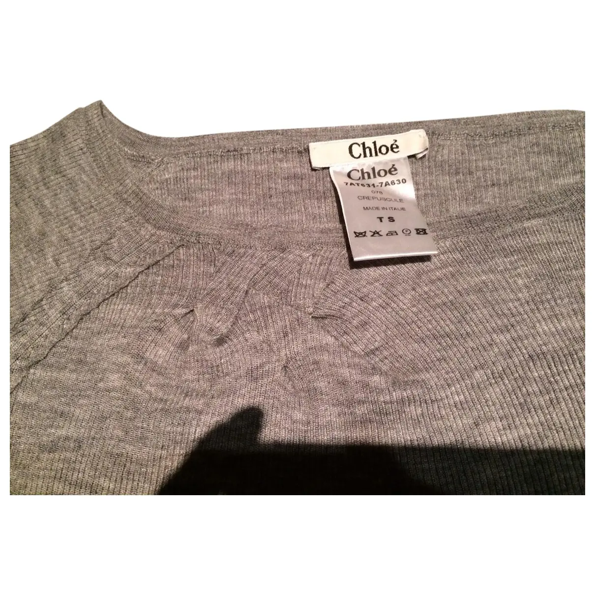 Chloé Grey Cashmere Knitwear for sale