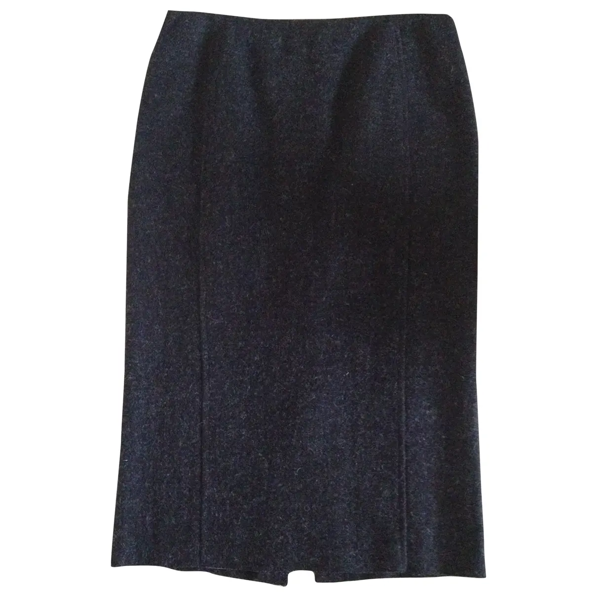 Grey Wool Skirt Miu Miu