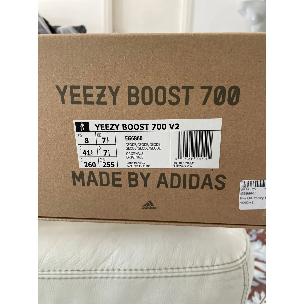 Boost 700 V2 cloth low trainers Yeezy x Adidas