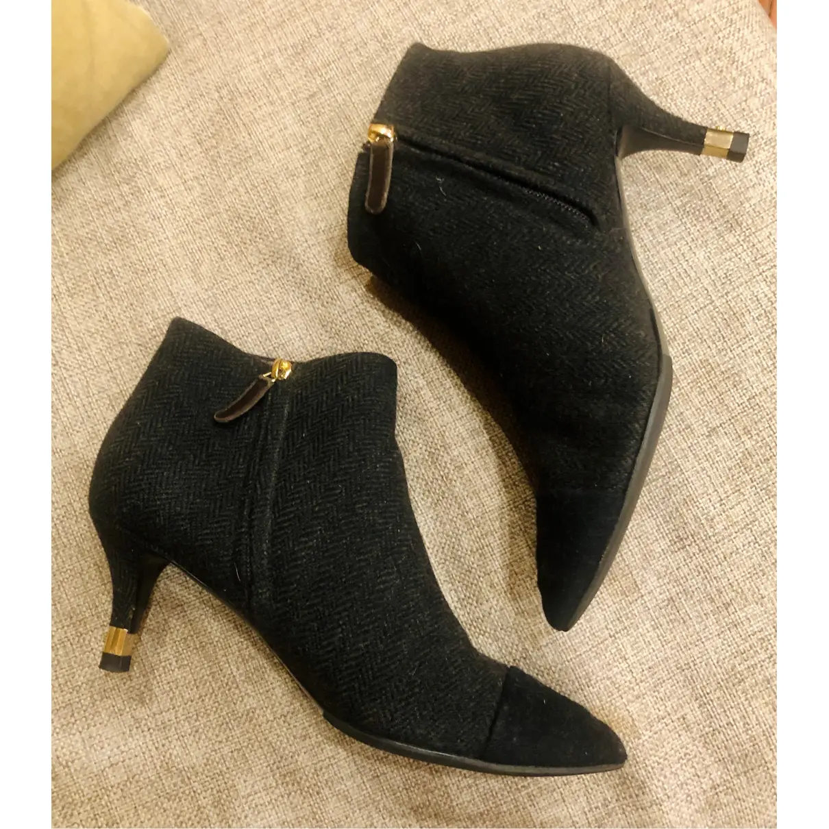 Buy Chanel Cloth ankle boots online