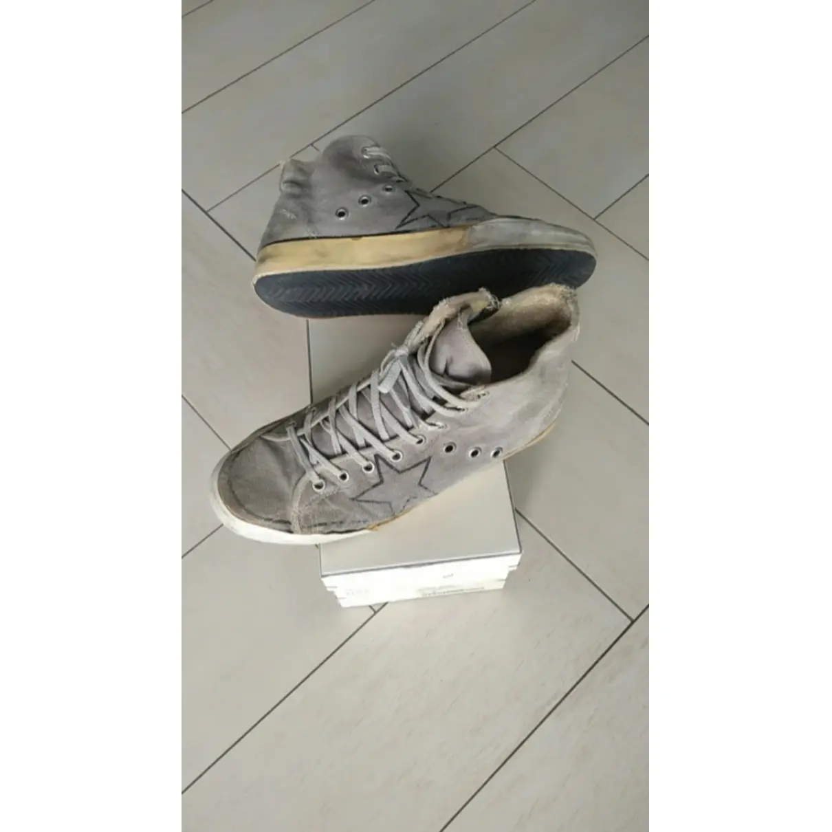 Francy cloth trainers Golden Goose