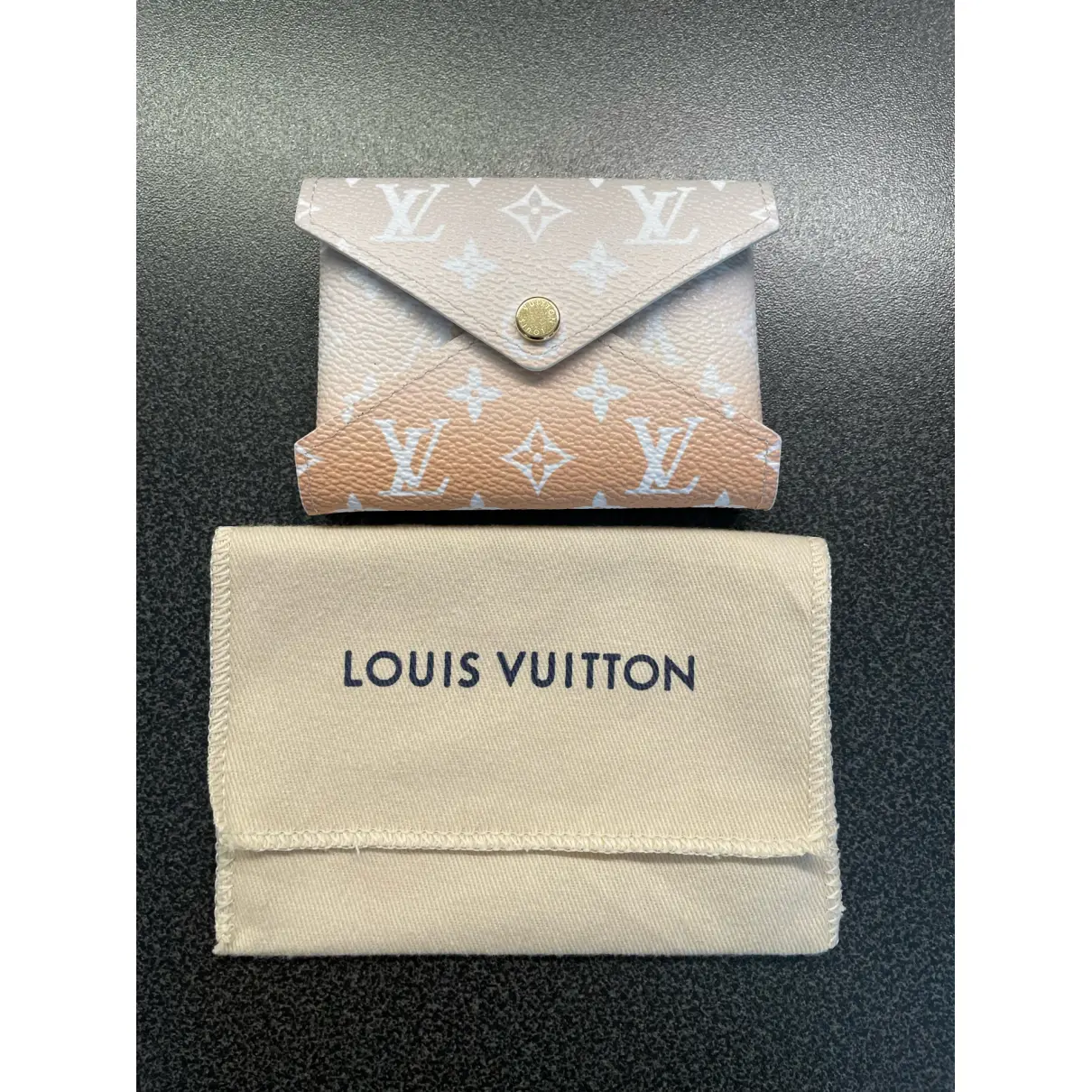 Kirigami cloth card wallet Louis Vuitton