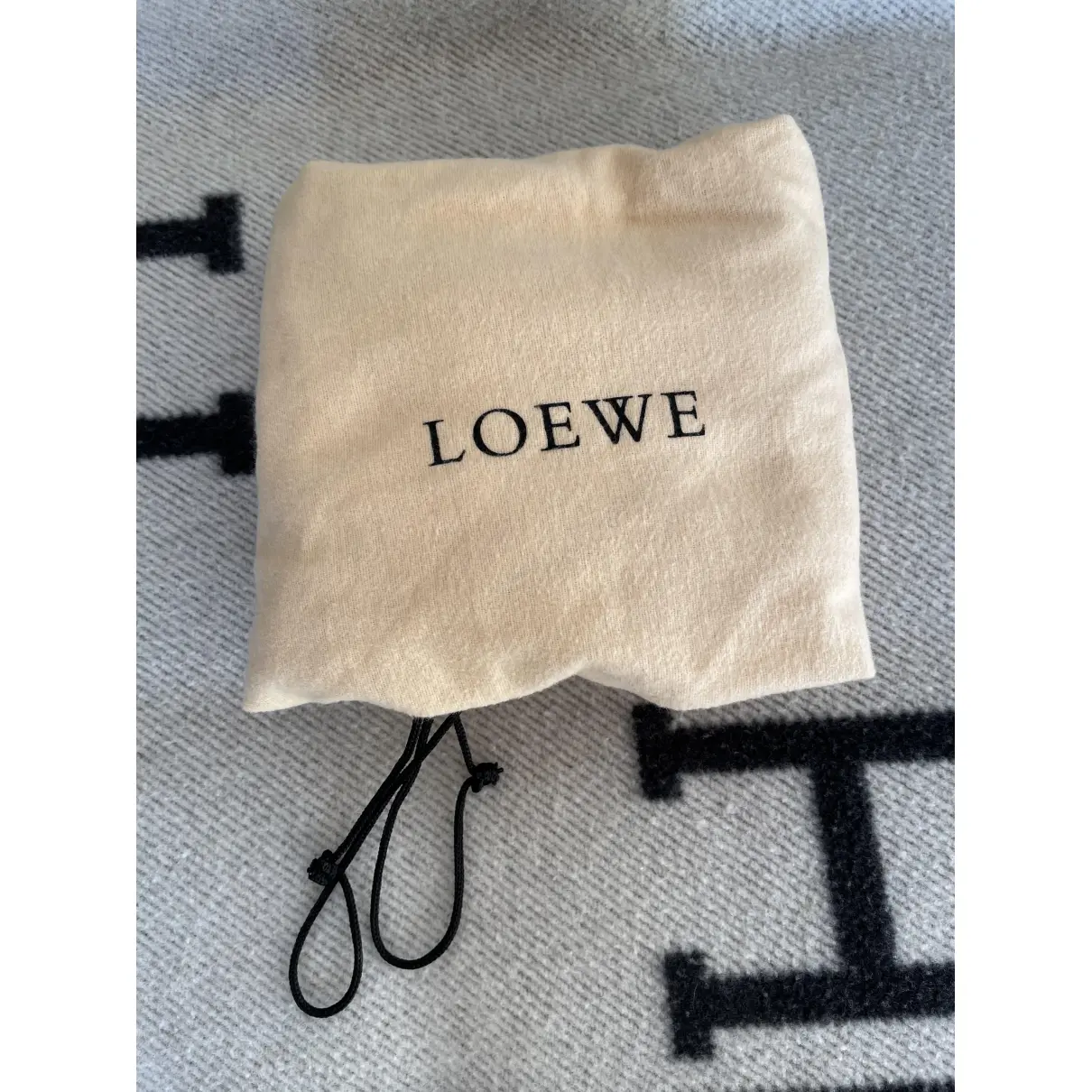 Cloth handbag Loewe