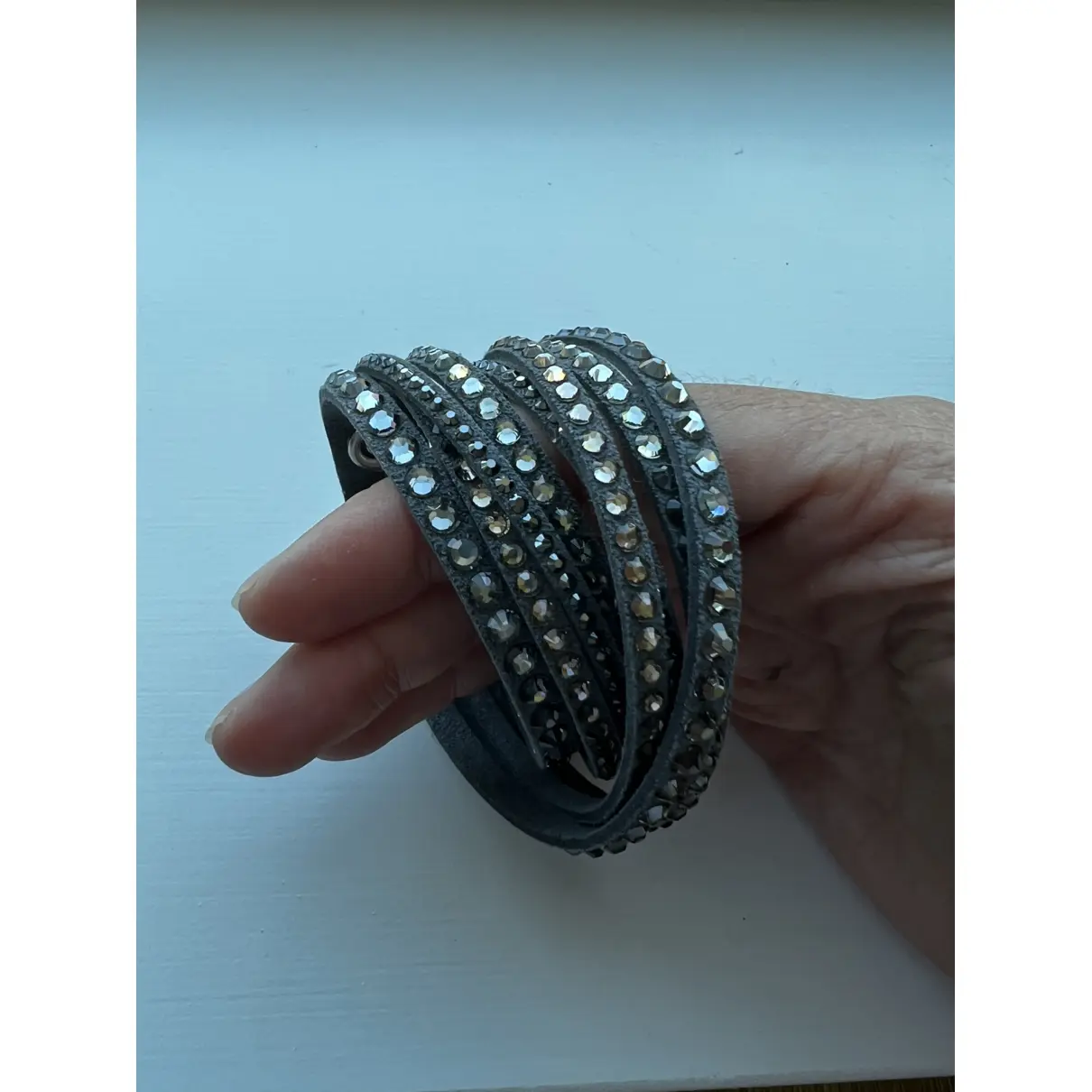 Buy Swarovski Slake cloth bracelet online