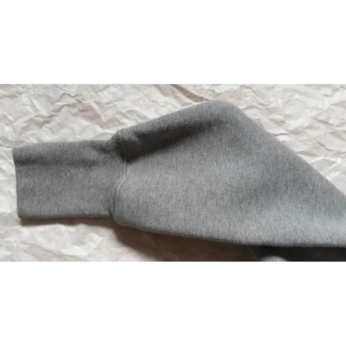 Grey Cotton Knitwear Alexander McQueen