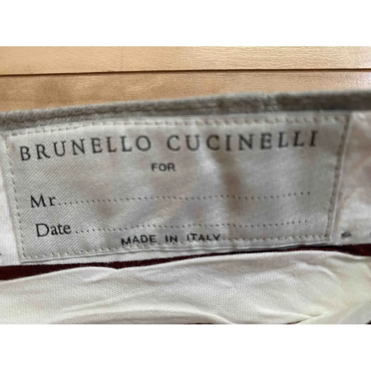 Trousers Brunello Cucinelli