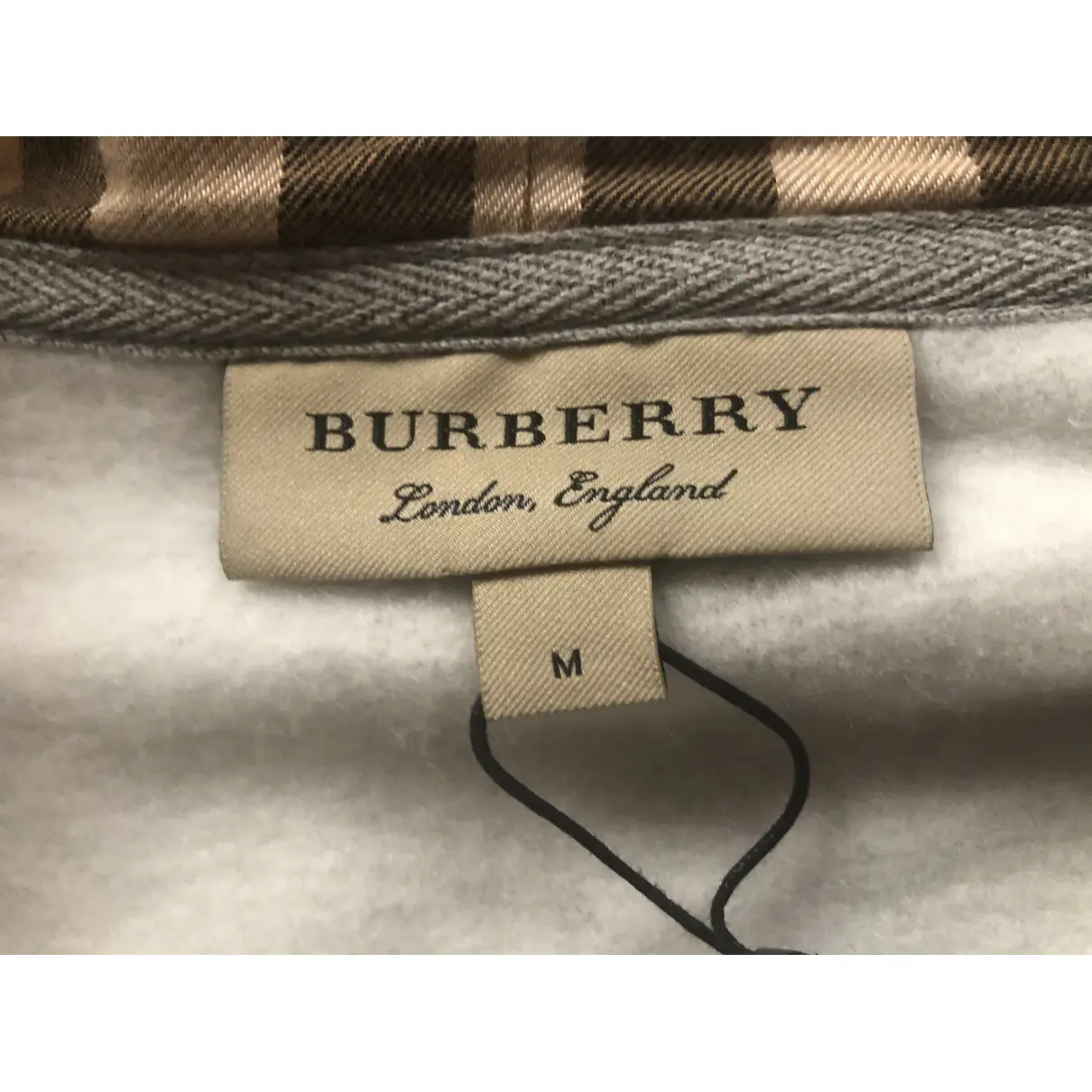 Grey Cotton Knitwear & Sweatshirt Burberry