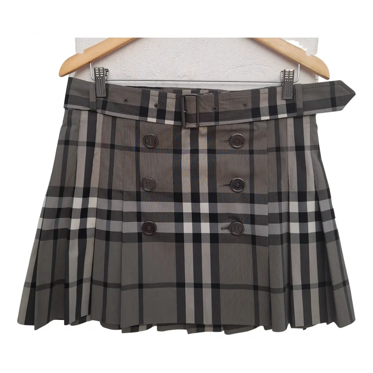 Mini skirt Burberry - Vintage