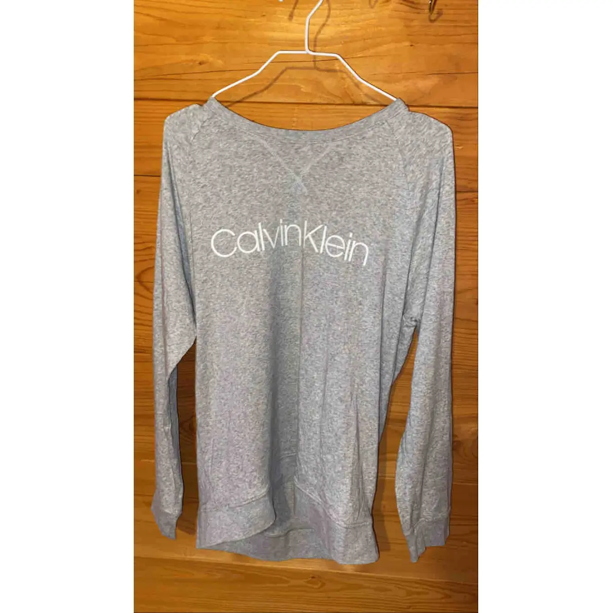 Buy Calvin Klein Grey Cotton T-shirt online