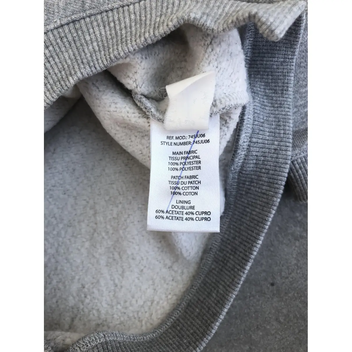 Grey Cotton Knitwear Carven
