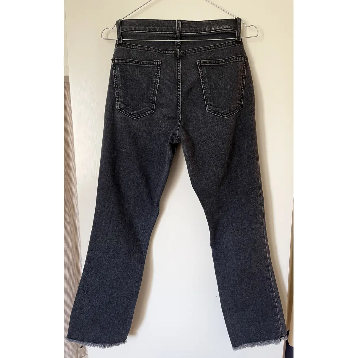 Buy Current Elliott Grey Cotton Jeans online