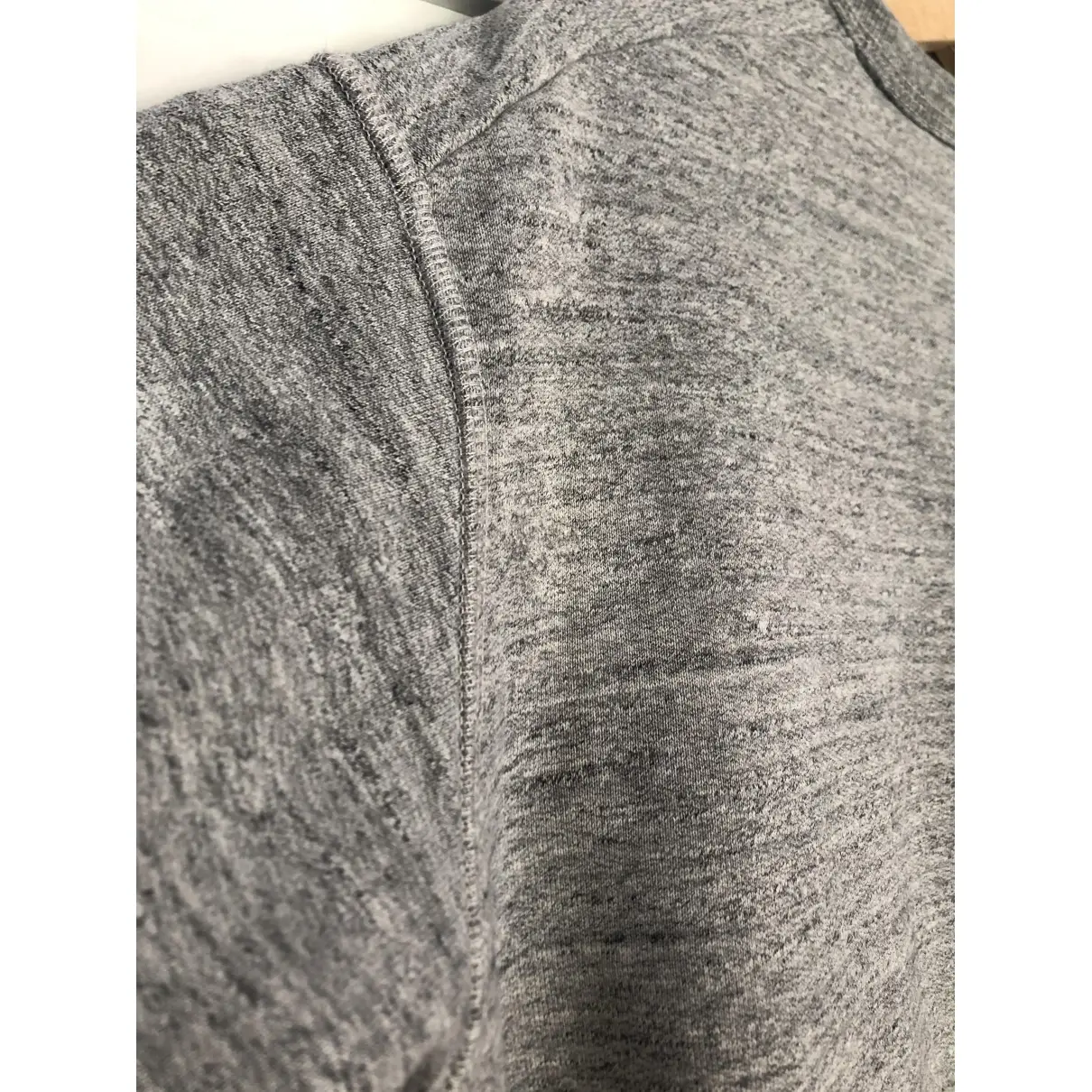 Grey Cotton Knitwear & Sweatshirt Dsquared2
