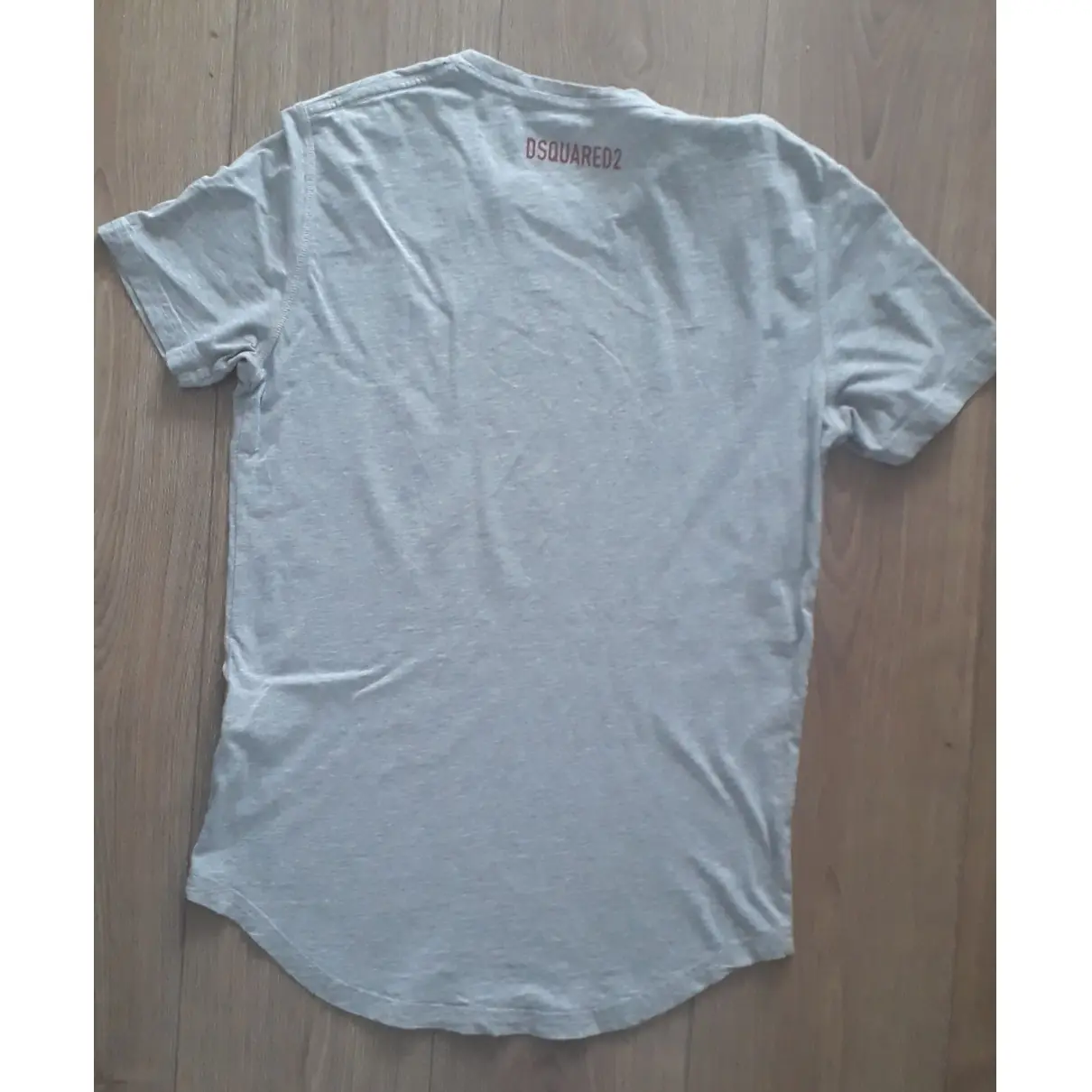 Dsquared2 Grey Cotton Top for sale