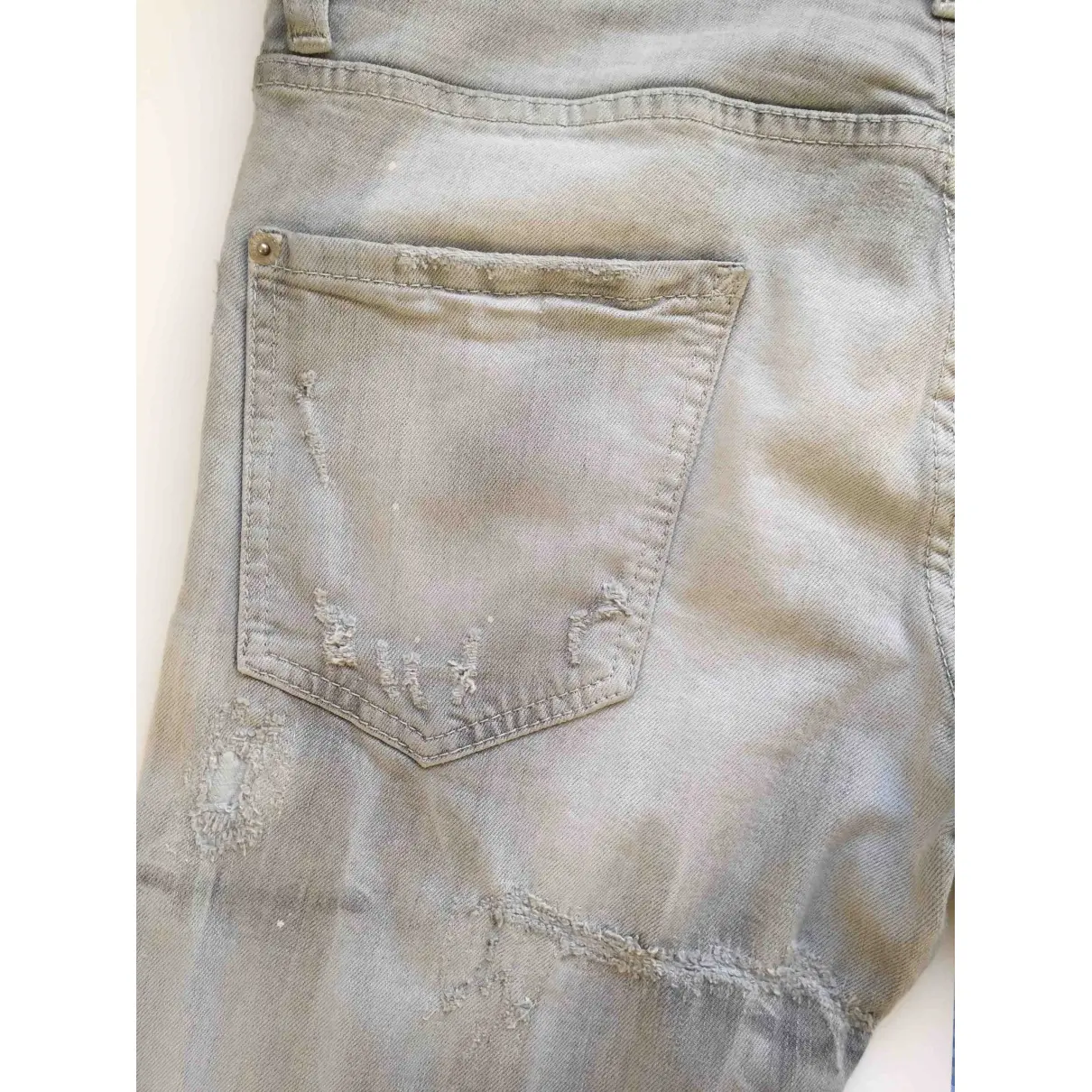 Grey Cotton - elasthane Jeans Dsquared2
