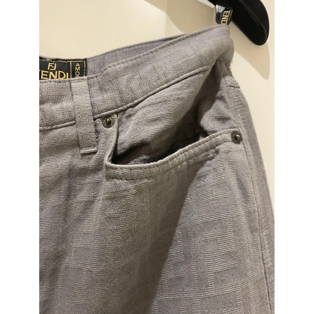Slim pants Fendi - Vintage
