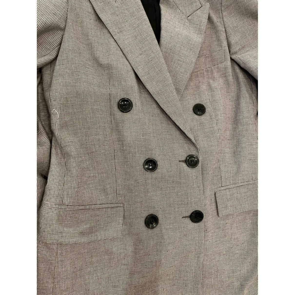 Grey Cotton Jacket Isabel Marant Etoile