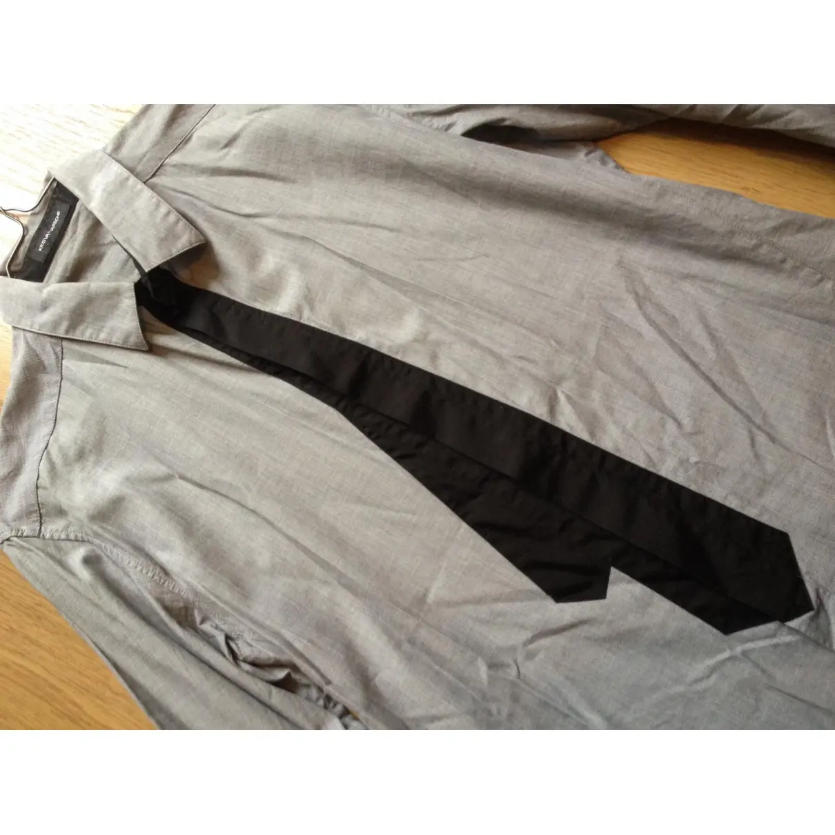 Buy Kris Van Assche Grey Cotton Shirt online