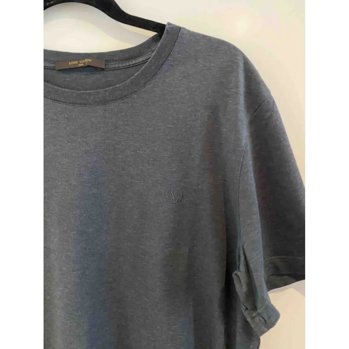 Buy Louis Vuitton Grey Cotton T-shirt online