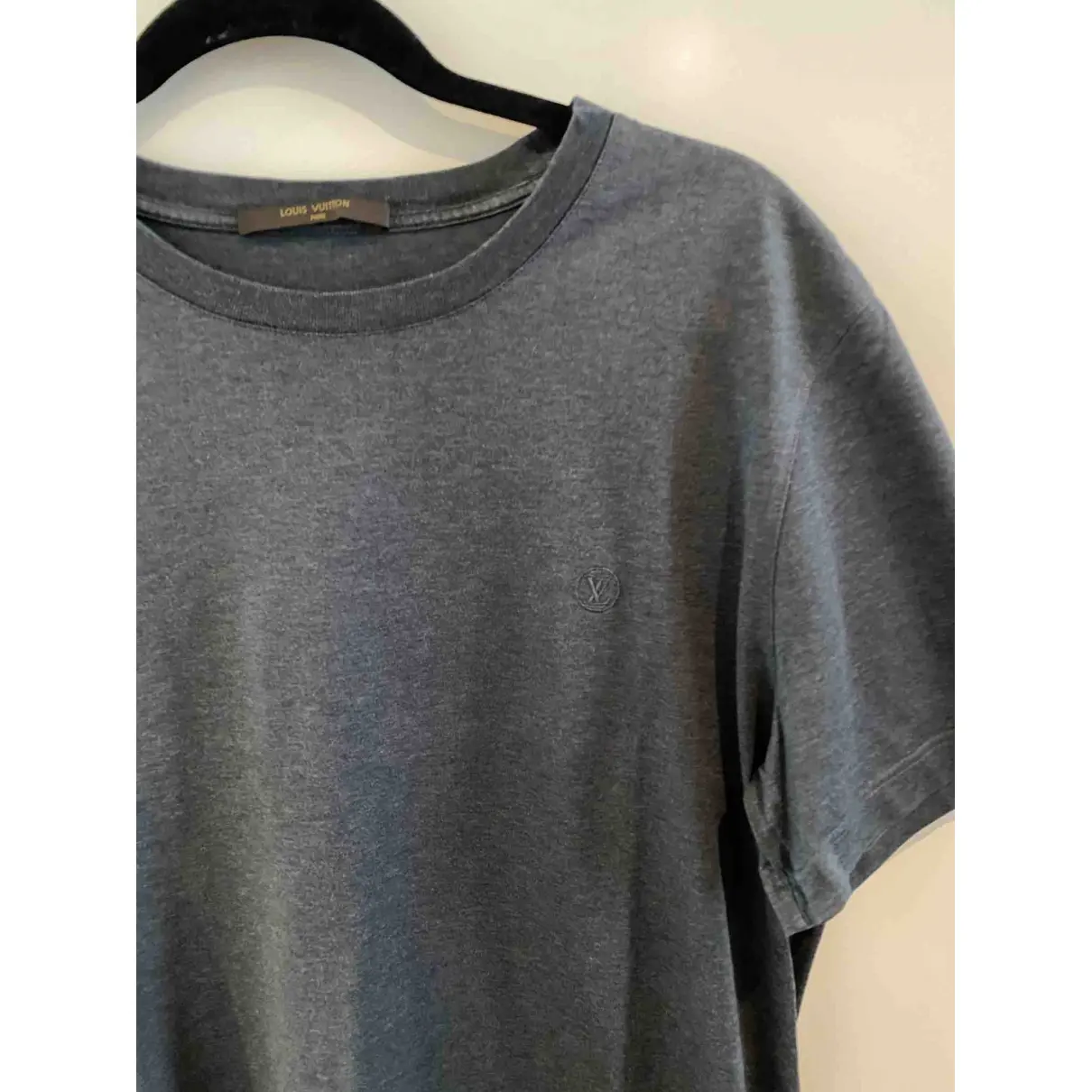 Grey Cotton T-shirt Louis Vuitton