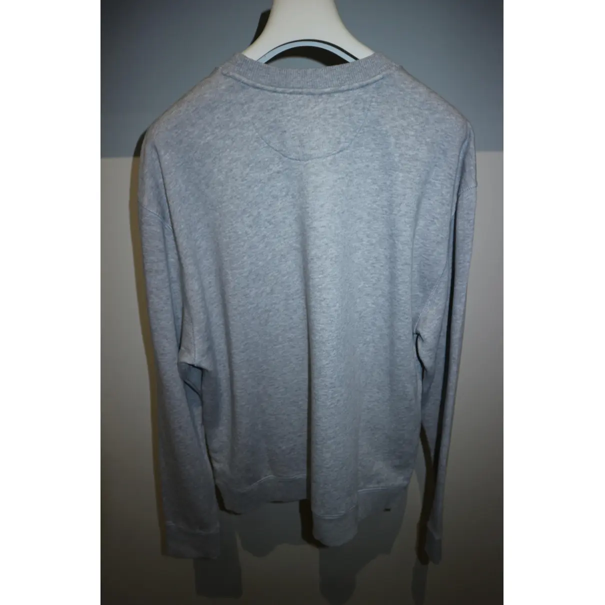 Buy Maison Labiche Grey Cotton Knitwear & Sweatshirt online