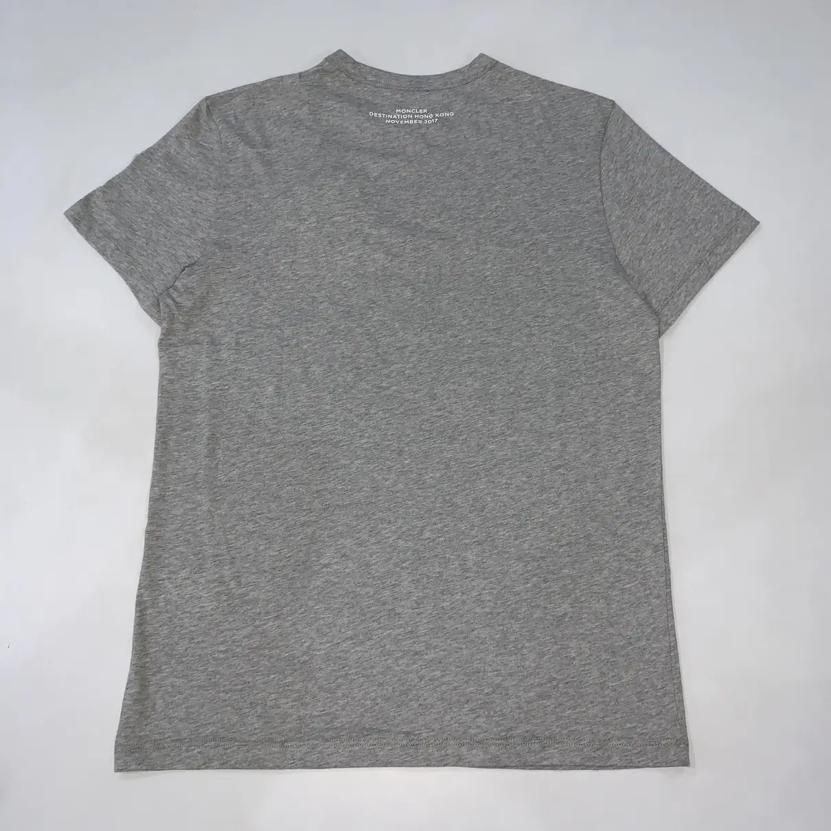 Buy Moncler Grey Cotton T-shirt online