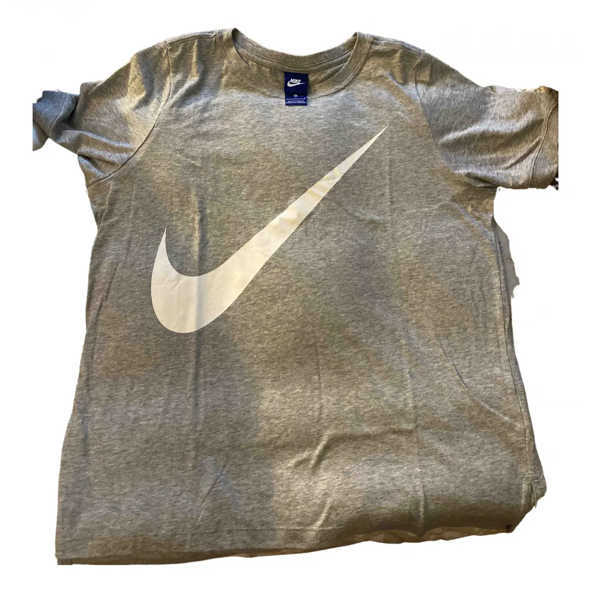 Grey Cotton Top Nike