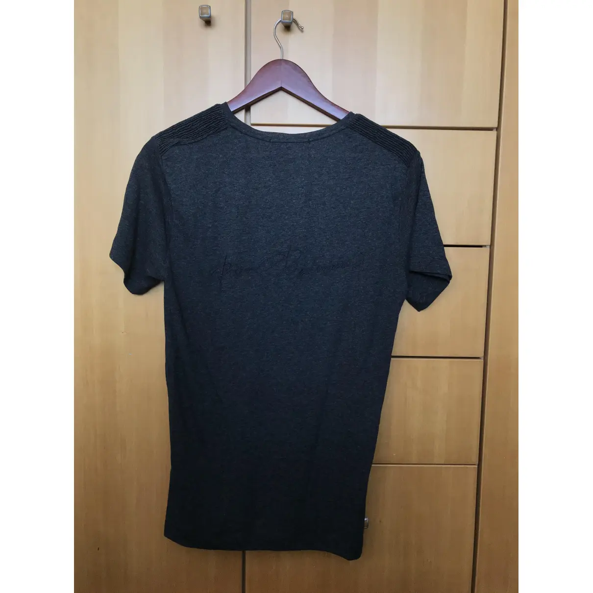 Buy Pierre Balmain Grey Cotton T-shirt online