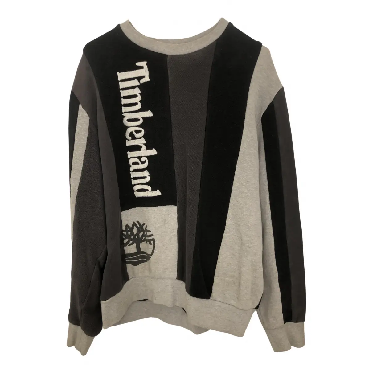Grey Cotton Knitwear & Sweatshirt Timberland