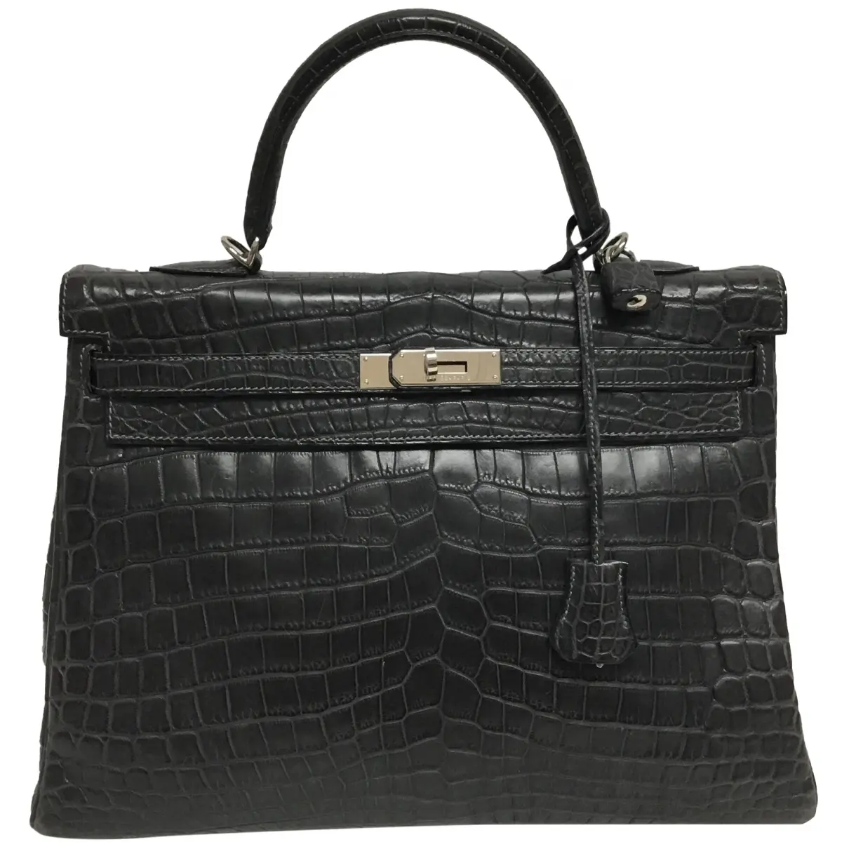 Kelly 35 crocodile handbag Hermès