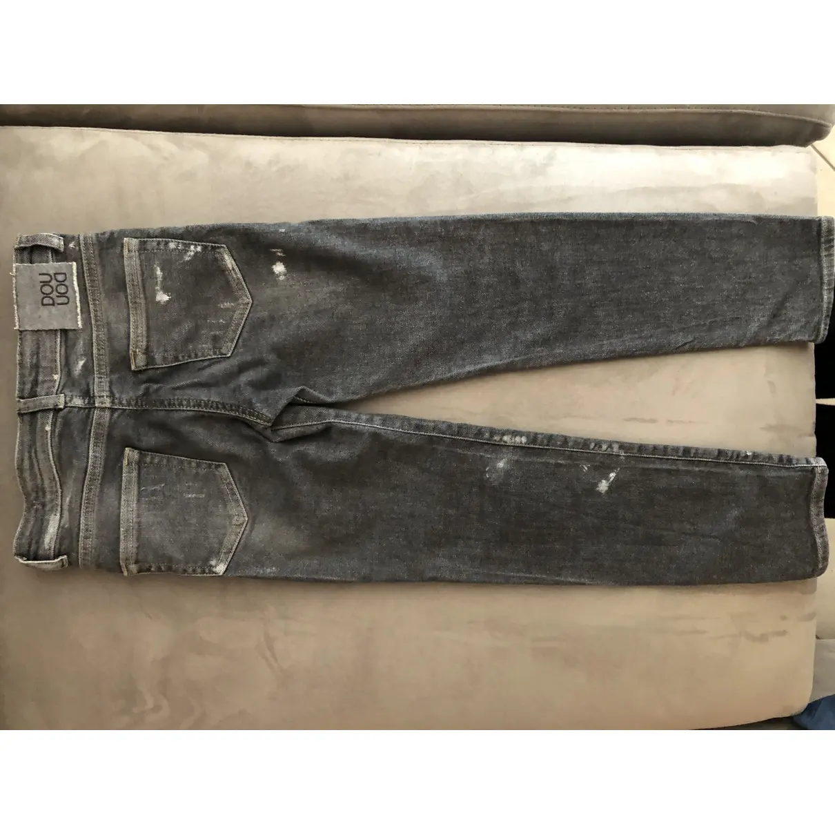 Buy Douuod Grey Denim - Jeans Trousers online
