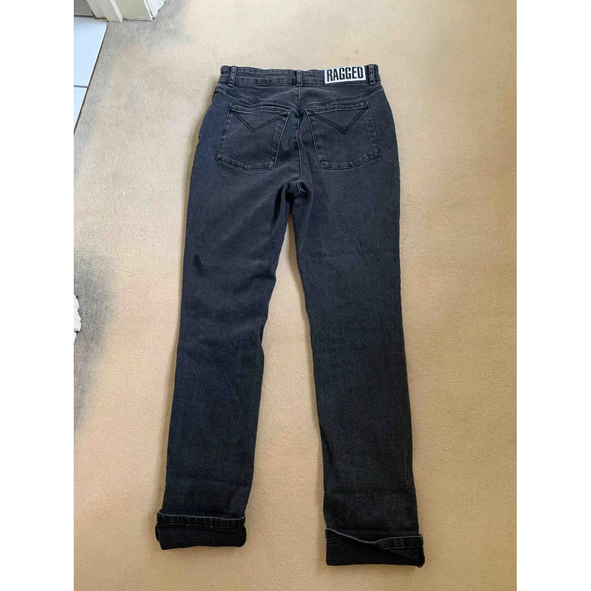 Buy The Ragged Priest Grey Denim - Jeans Jeans online