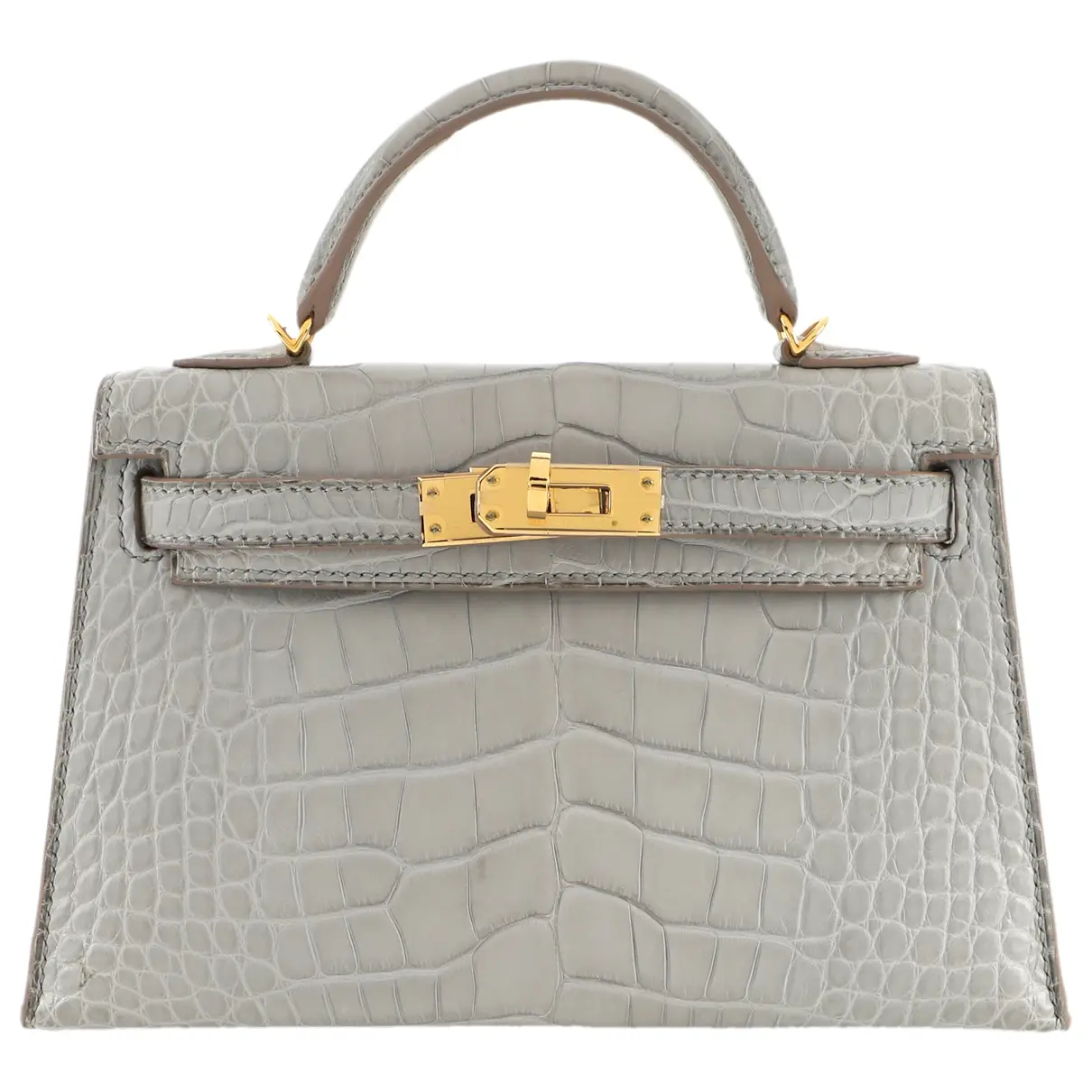 Kelly Mini exotic leathers handbag
