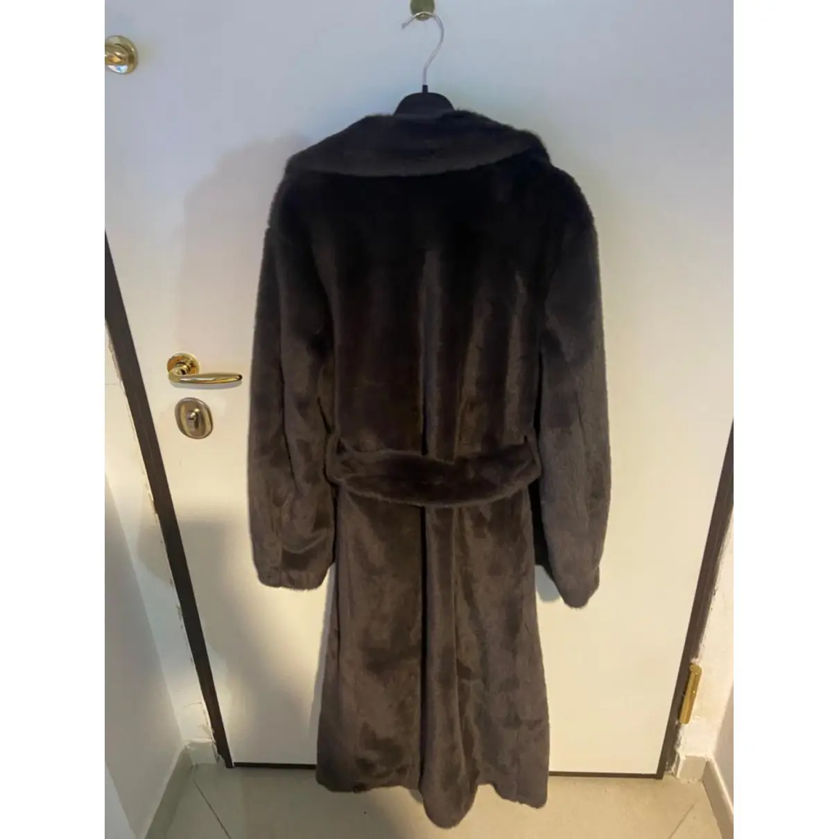 Buy Hm Conscious Exclusive Faux fur coat online