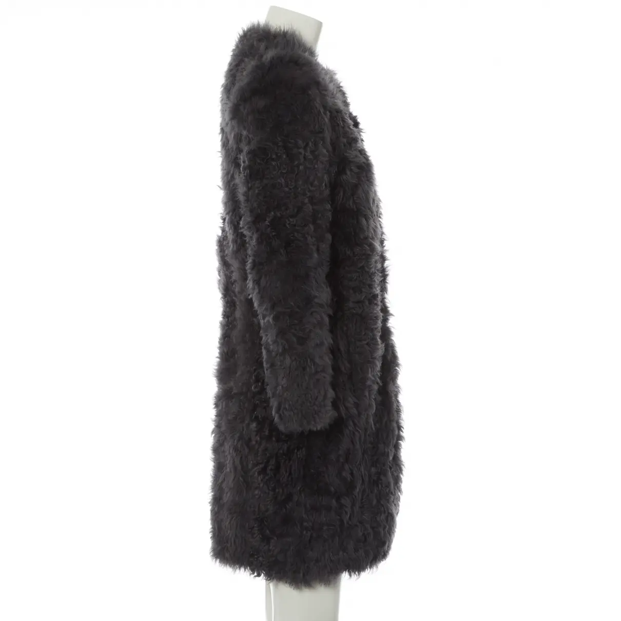 Lk Bennett Faux fur coat for sale