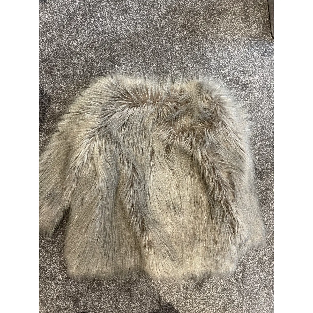 Buy Kate Moss For Topshop Faux fur coat online