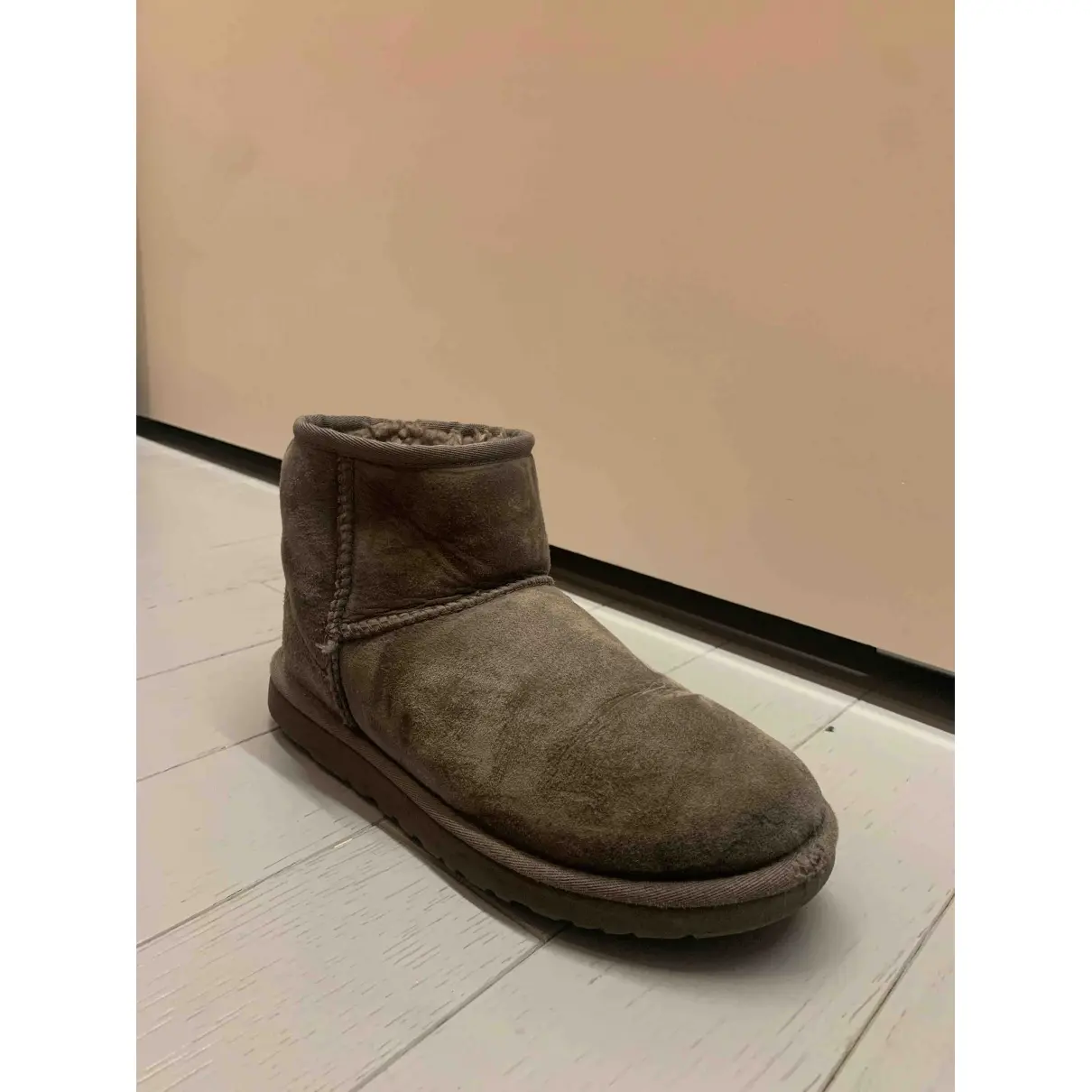 Ugg & Jimmy Choo Faux fur snow boots for sale
