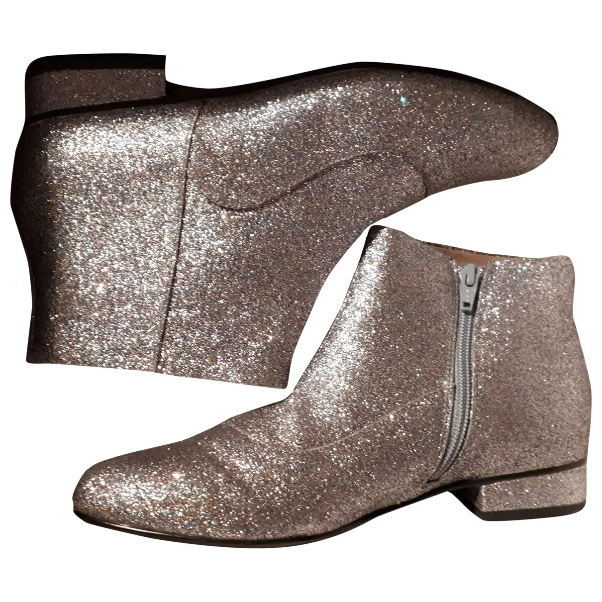 Glitter ankle boots Mellow Yellow