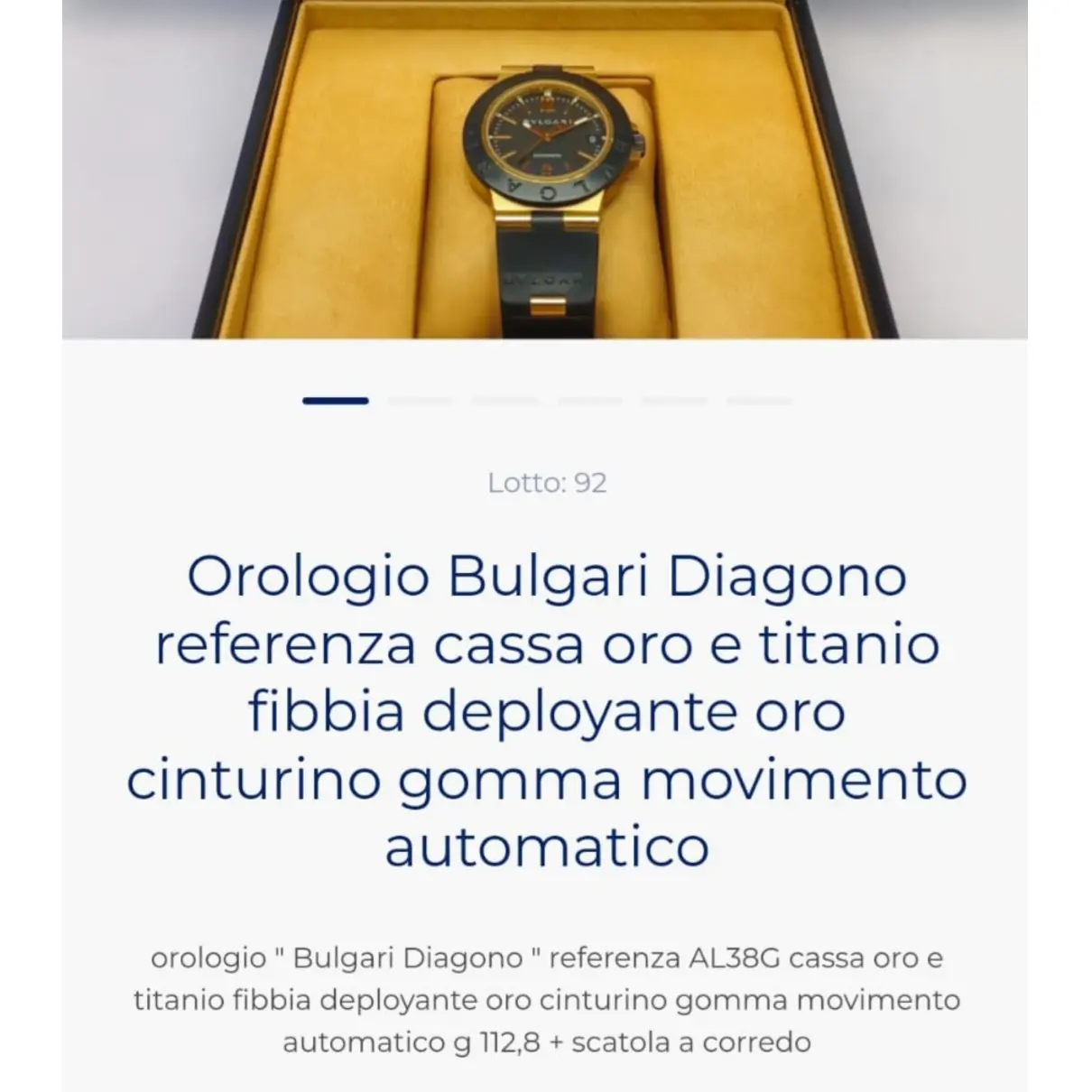 Buy Bvlgari Gold watch online