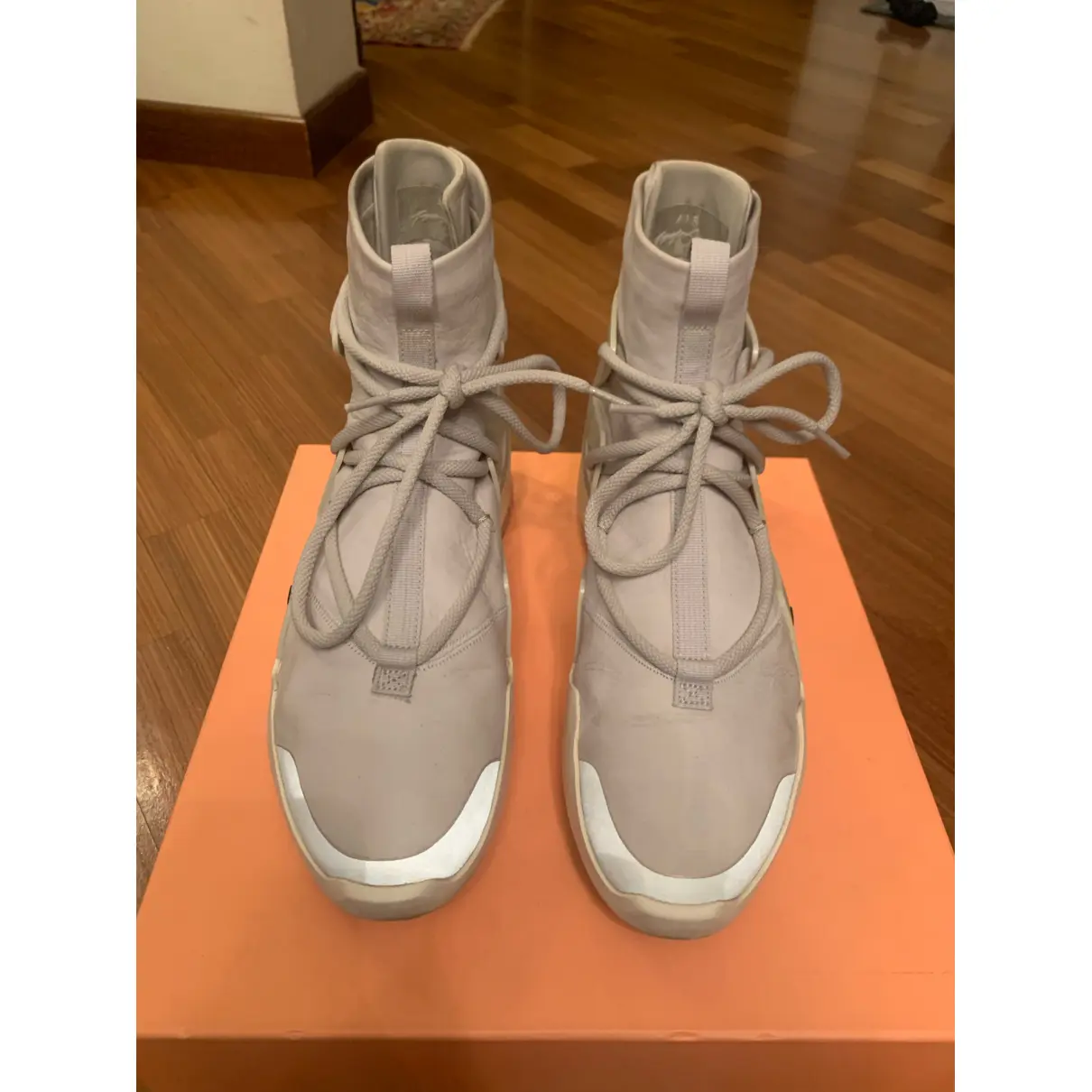 1 leather high trainers Nike x Fear of God