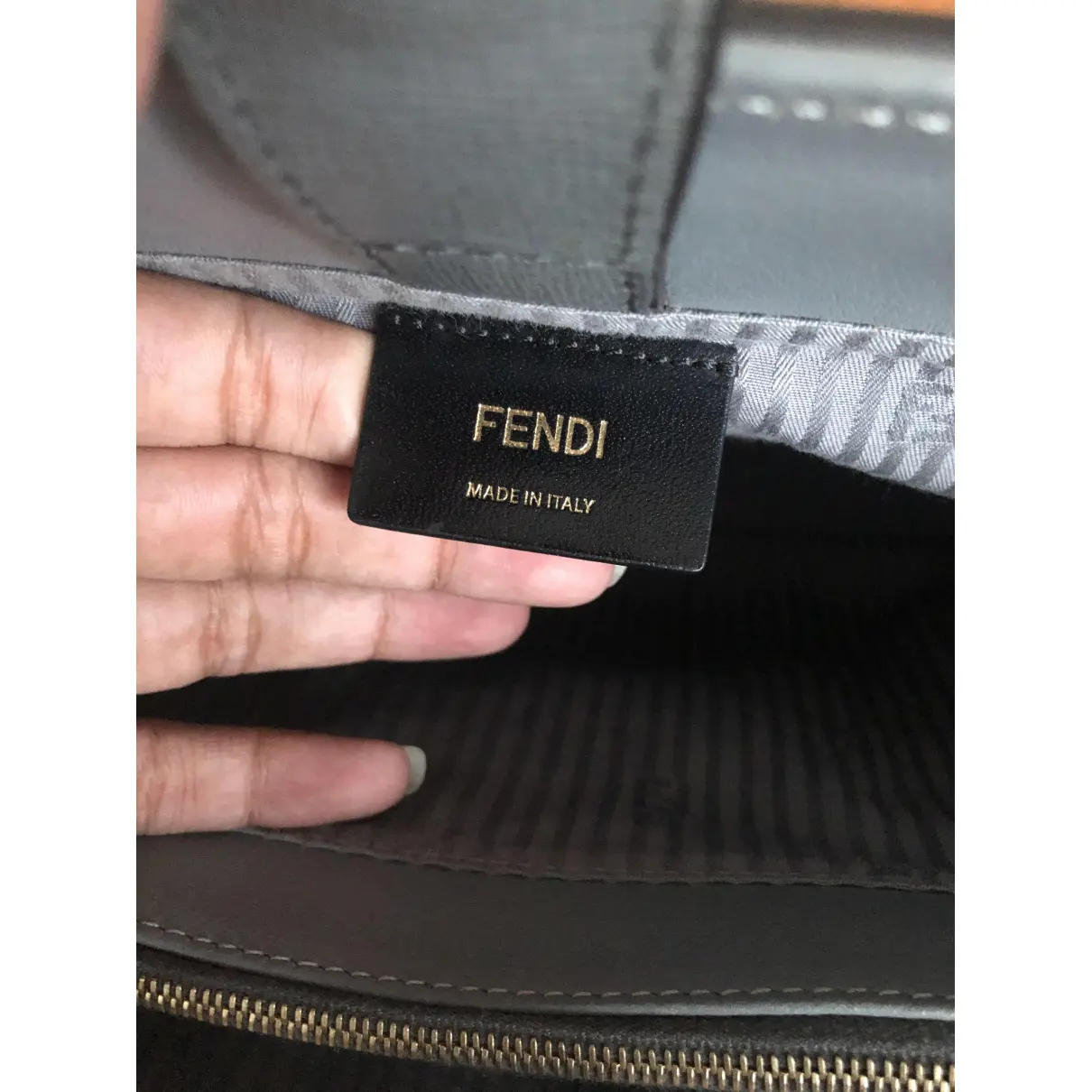 2Jours leather bag Fendi