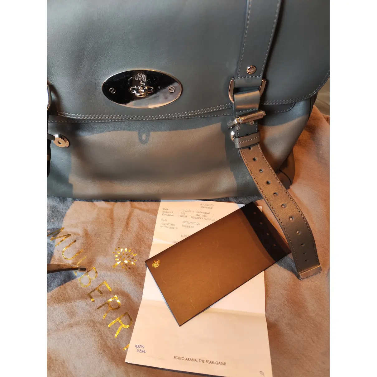 Alexa leather handbag Mulberry