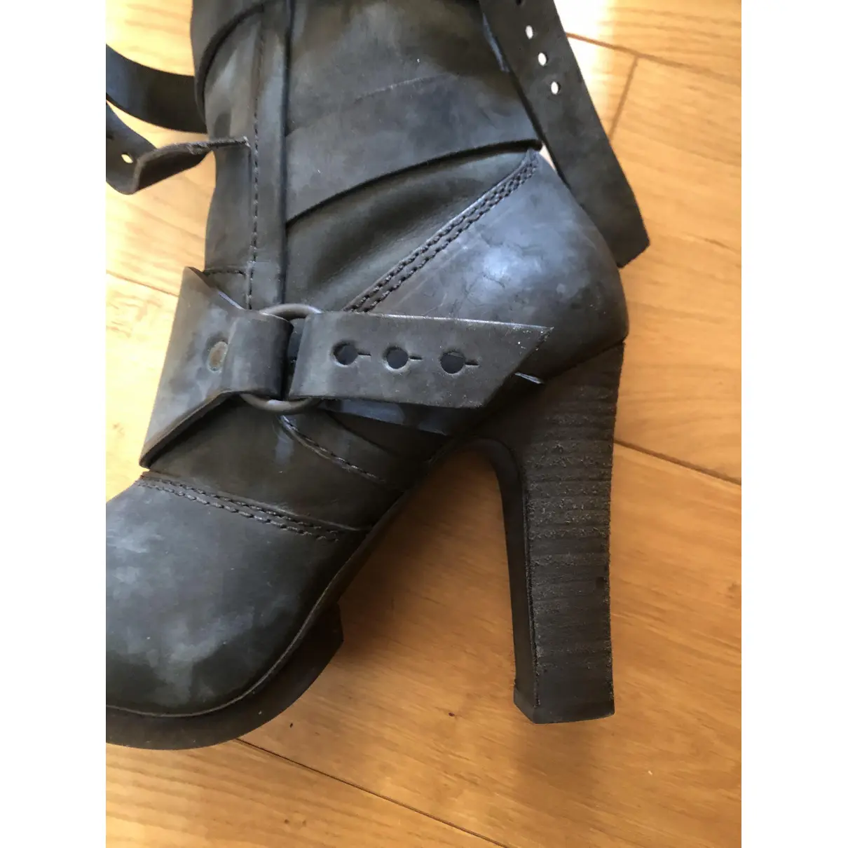 Leather snow boots All Saints