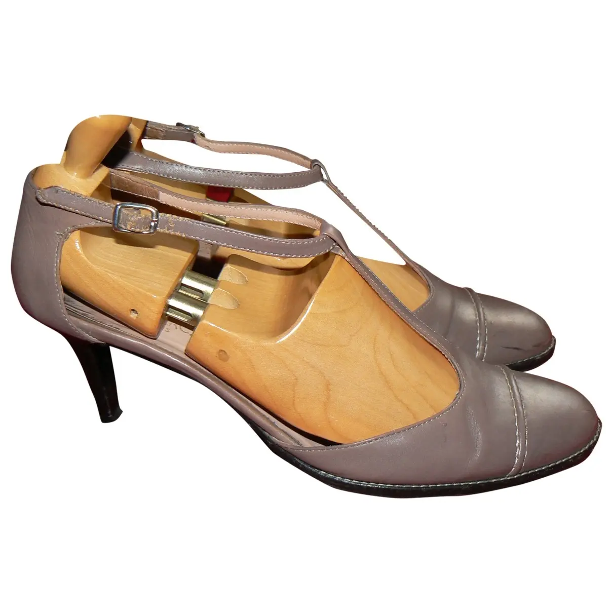 Leather heels Atelier Mercadal